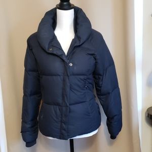 Black Columbia Puffy Jacket Coat
